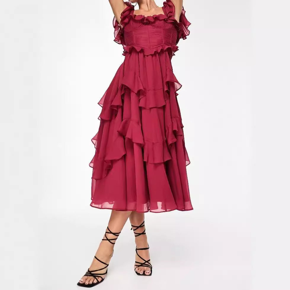 Robe longue manches courtes bohème – Style estival chic